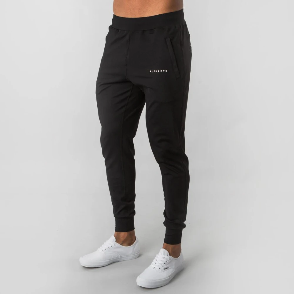 2021 Joggers Sweatpants Homens Casual Calças Cor Sólida Ginásios Fitness Workout Sportswear Calças Outono Masculino Crossfit Track Calças