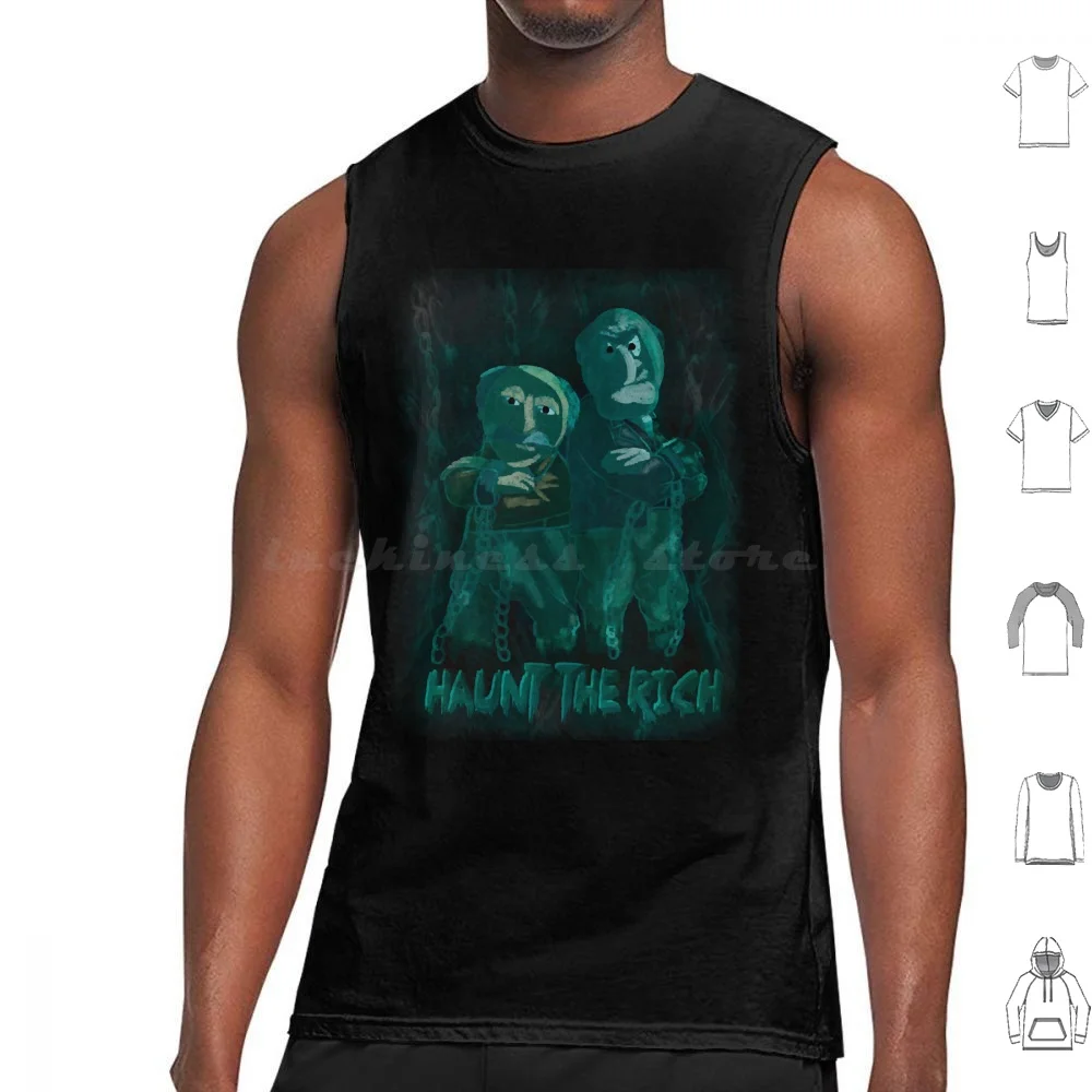 Haunt The Rich Tank Tops Vest Sleeveless Eat The Rich Haunt Haunted Haunting Fan Art Mashup Show Eat The Rich Quote