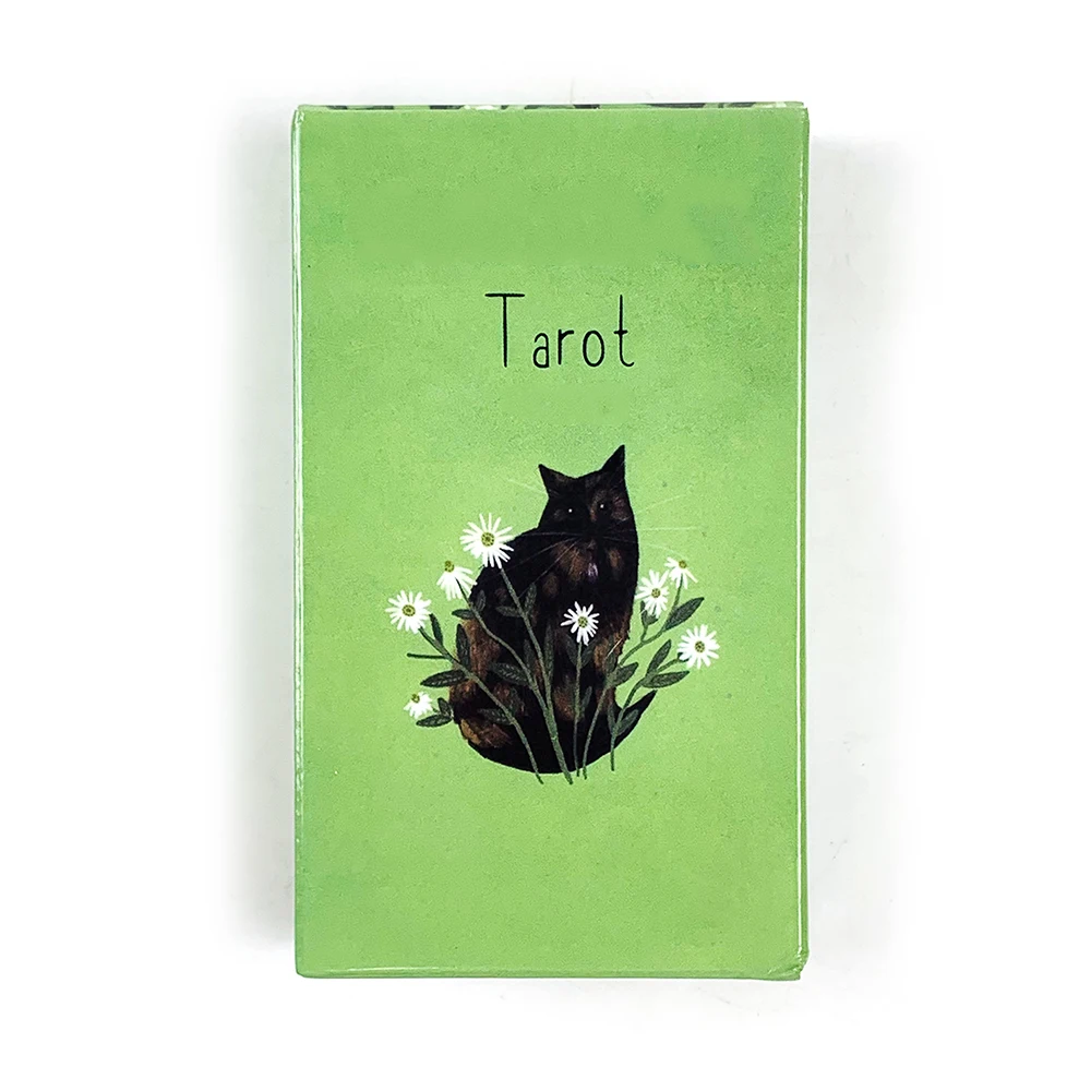New Tarot Oracle Cute Cat Tarot Cards Leisure Entertainment Card Family Gathering Divination Deck Board Playing Game Collection