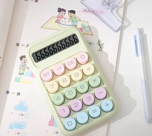 

Небольшой свежий дофаминовый калькулятор | Высокая цена, 10-значный дисплей, офисная учетная запись, превосходит