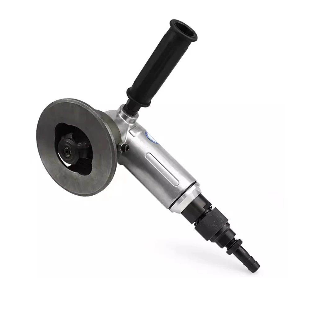 Portable Pneumatic Beveling Machine for Metal Plates - 3-Blade R3 & C Beveling Tool, for Shipyards and Bridge Construction
