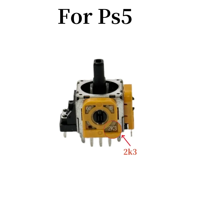 10 個 Ps5 Dualsense ゲームパッドコントローラプレイステーション 5 ジョイスティック 3D アナログスティックロッカーボタン交換用