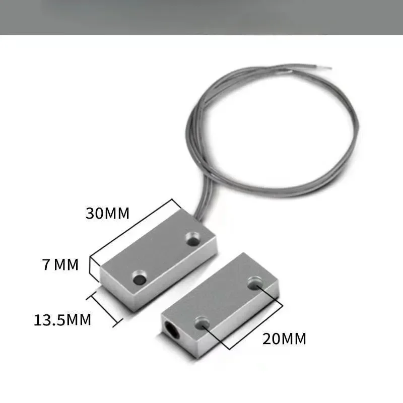 Metal magnético porta Sensor, interruptor de contato para porta do obturador, alarme GSM, sistema de controle de acesso