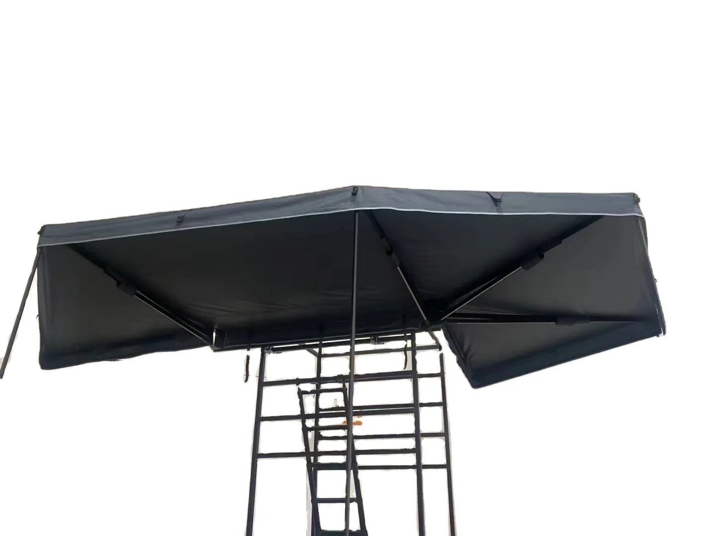270 Car Degrees,Car Side Awning LED Light Install Oxford Fabric Waterproof Aluminium Alloy Customizable All Sun Shelter