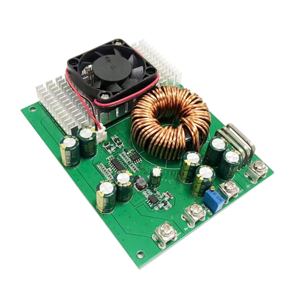 1000W 50A Abwärts modul DC 25V-90V bis DC 2,5 V-50V Buck Wandler Weitspannungs-Stabilisator Netzteil mit Gehäuse – Detail 6