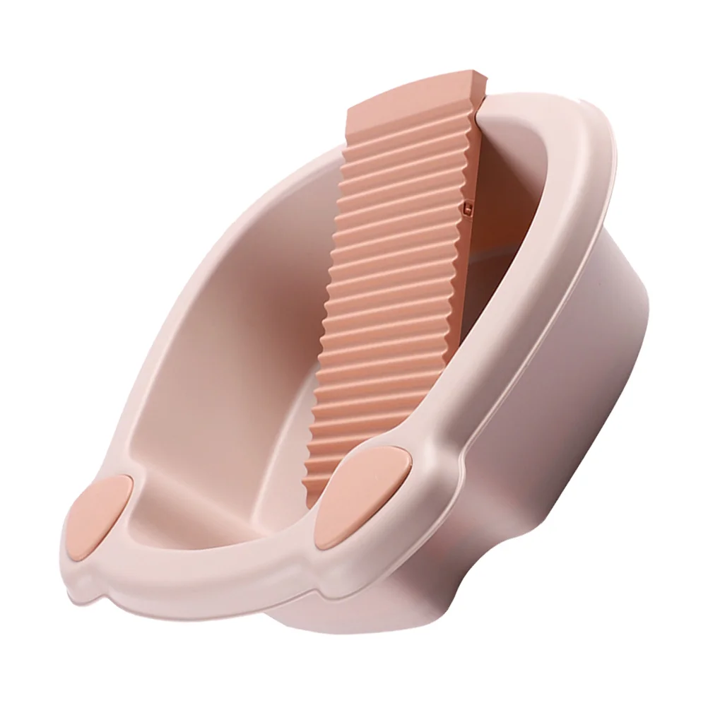 

Wash Basin Hand Clothes Washboard Basins Dormitory Washing Laundry Thicken Wipe