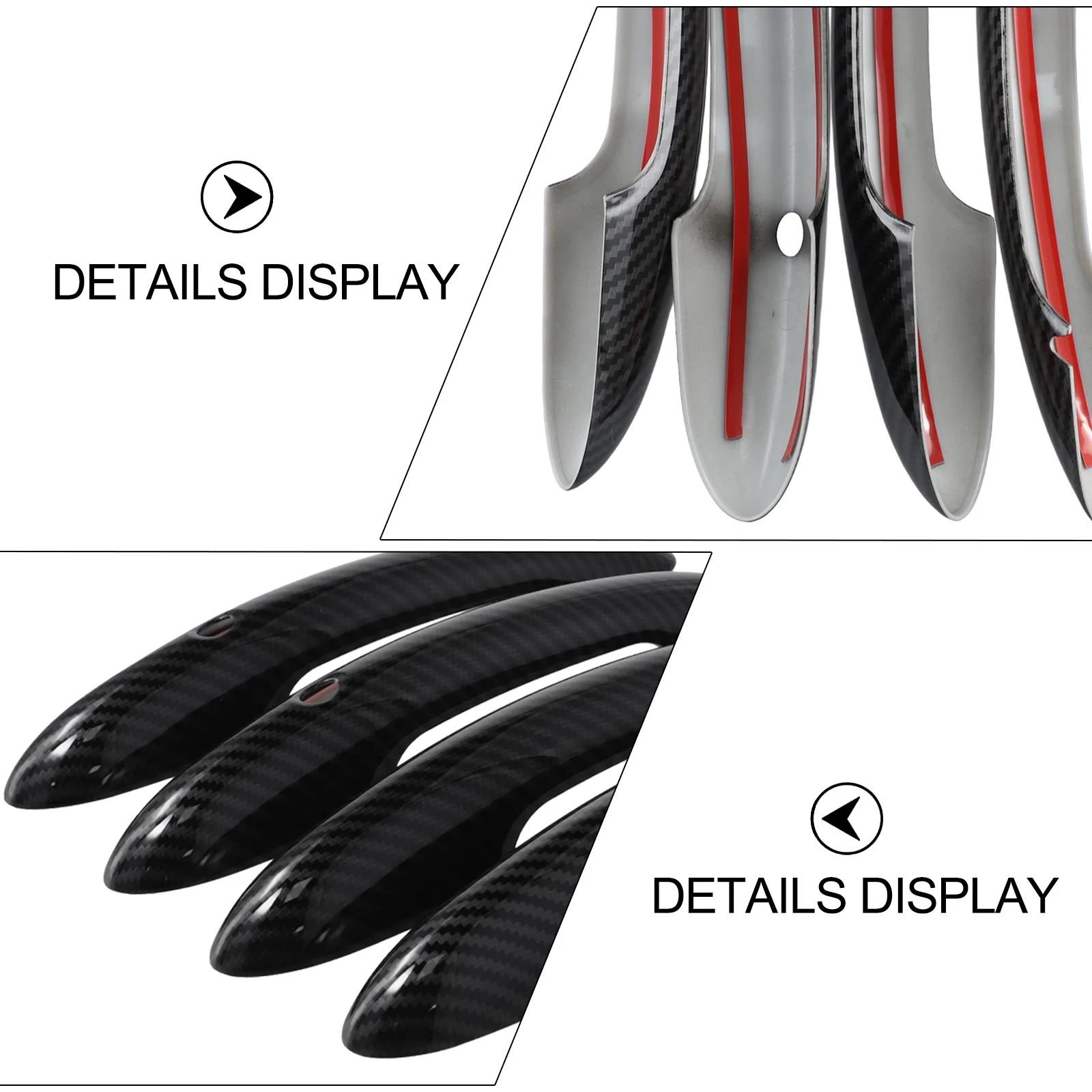 

Внутренняя отделка, крышка дверной ручки, запасные аксессуары для MINI, COOPER F54 F55, долговечный, практичный, новый