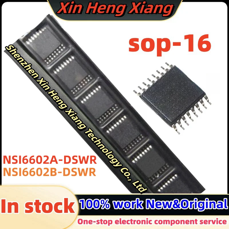 

(5-10pcs)NSI6602B-DSWR NSI6602A-DSWR NSI6602AD NSI6602BD NSI6602 NSI66 sop-16 Chipset