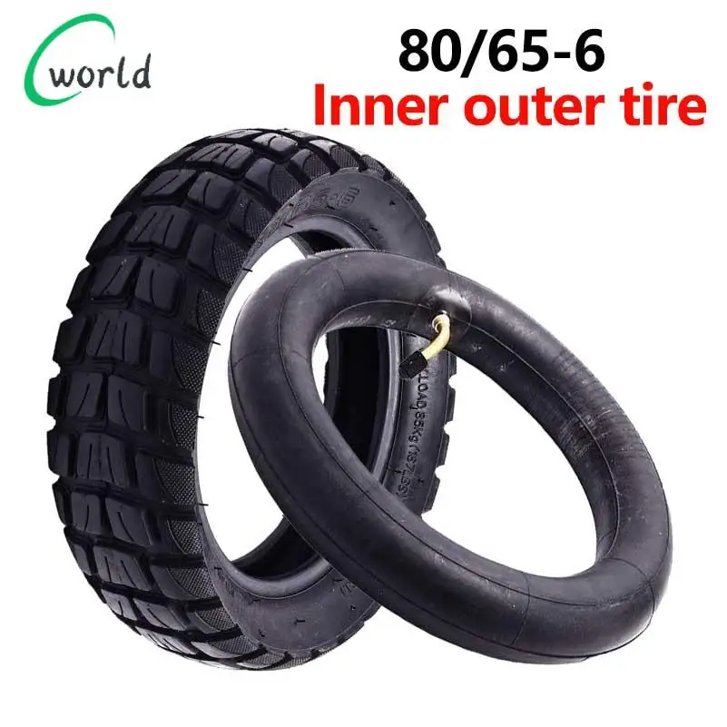 Original 80/65-6 Off road Outer Tire Inner Tube for Joyor S5 S8 S10s S series Electric Scooter Road Inflatable Tires Accessorie