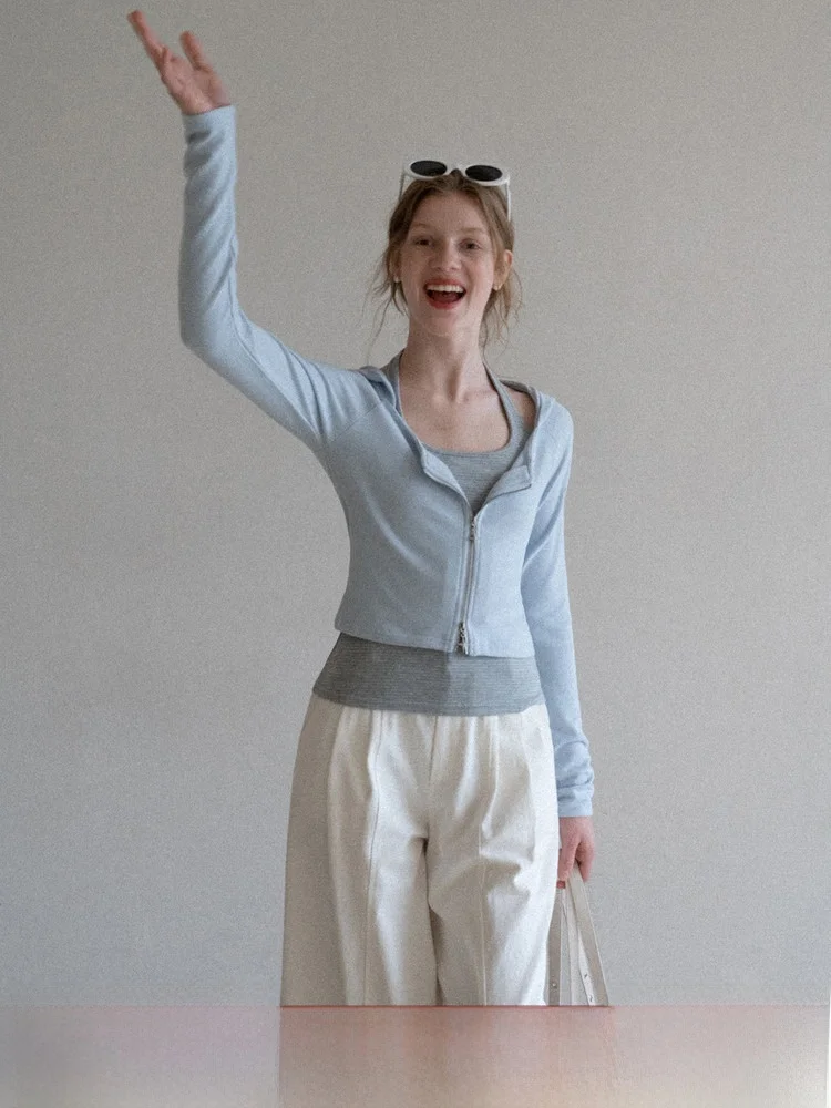 

Women's Lightweight Long Sve T-irt Outerwear Cardigan Sunscreen Pure Color Autumn New Sle Casual Comfortable Breathable