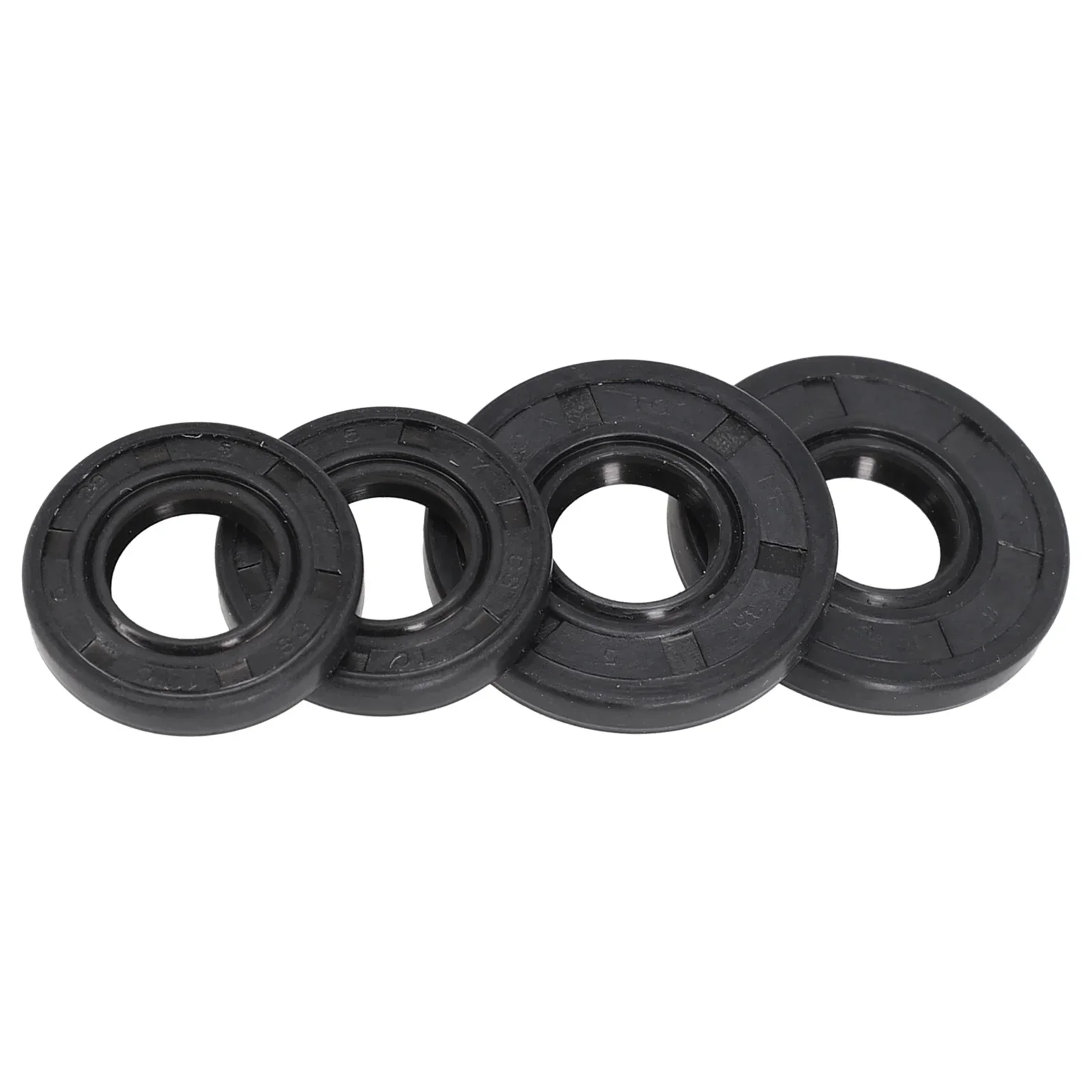 2 Set Crankcase Oil Seal Fuel Tank Vent Kit Fit Chinese Chainsaw 4500 5200 5800 45cc 52cc 58cc Gas Saws Spare Parts