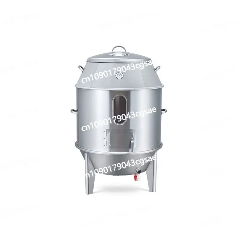 Commercial Gas Charcoal Roast Wax Roast Chicken Roast Goose Stove Double-layer Thickened Stainless Steel Hanging Stove