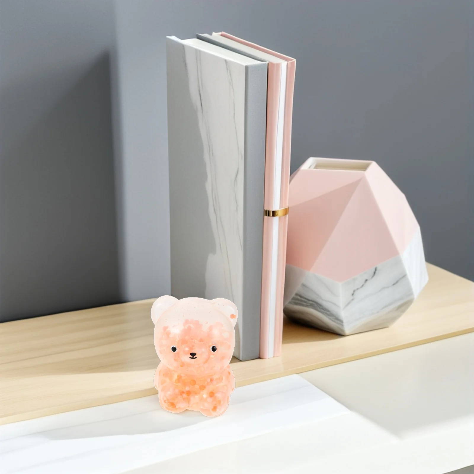 4pcs Bear Relief Animal Figures Stretchy Sensory Bear Set Kids Squeeze Toy For Kids Adults Easter Party Favors