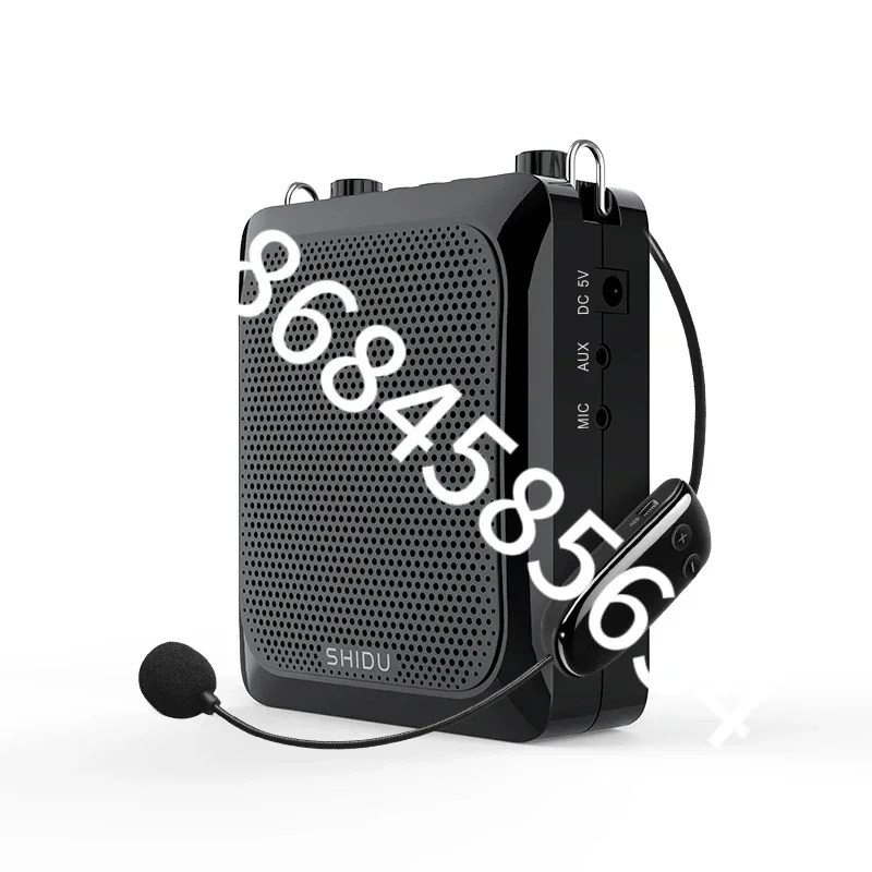 

Shidu 25W Loud Sound Voice Amplifier Wireless Headset Wireless Microphone Bluetooth Portable Voice Amplifier For Public Teachers