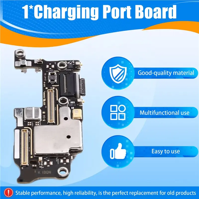 AS95-For Google For Pixel 9 Pro XL Smartphone Replacement Charging Port Board With Card Slots Repair Parts