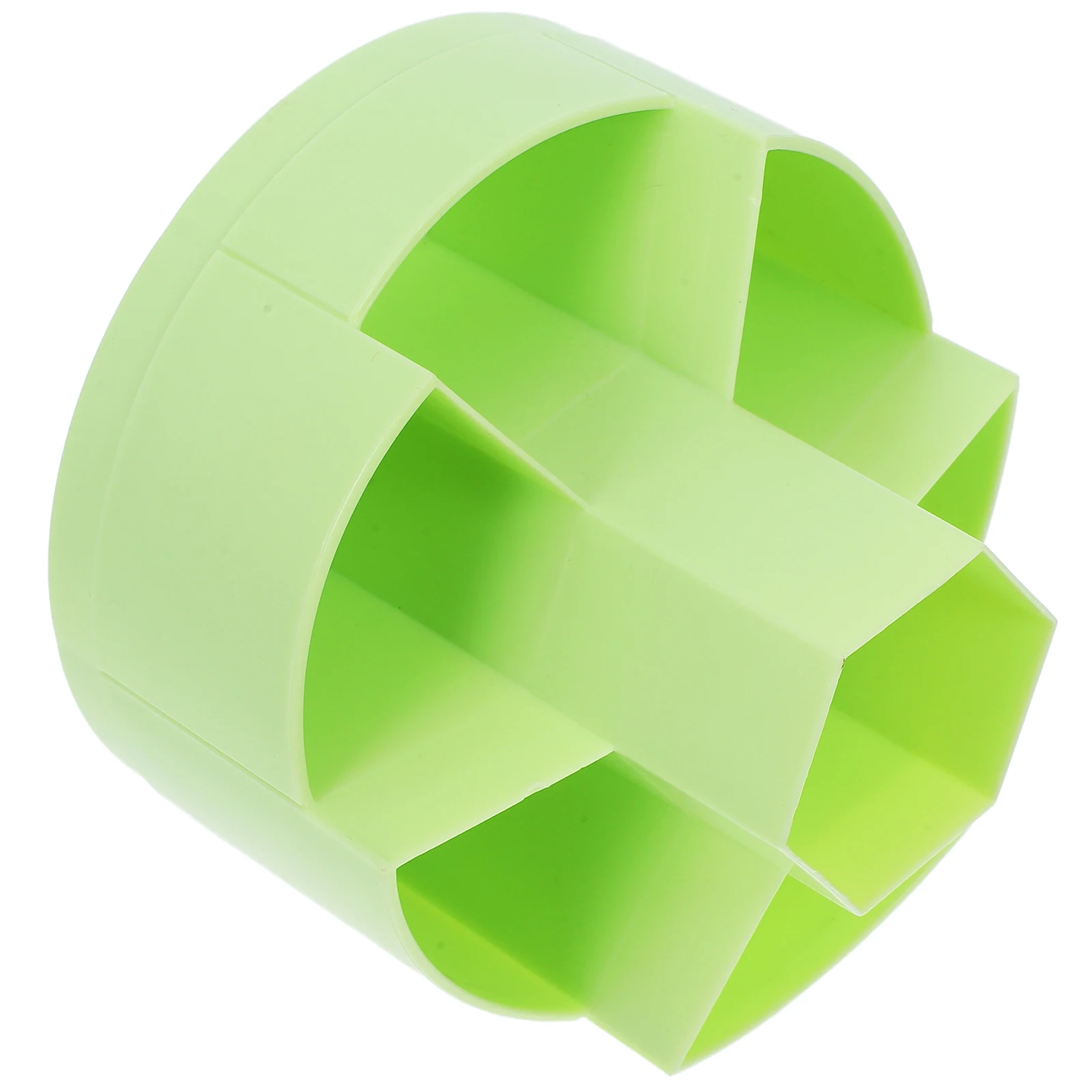 

Cute Desk Pen Holder Large Capacity Rotatable Stationery Organizer Green Pencil Cup Work Table Multi Function Storage Box