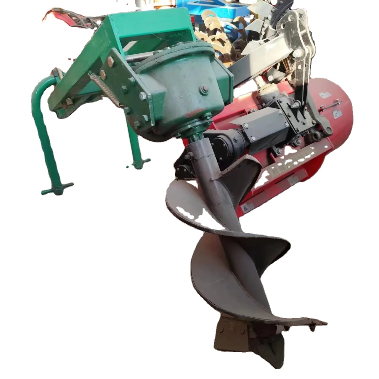 

Truck-mounted Pit Drill Tractor Rear Digger Engineering Foundation Building Piling Machine Tree Planting Digging Rig