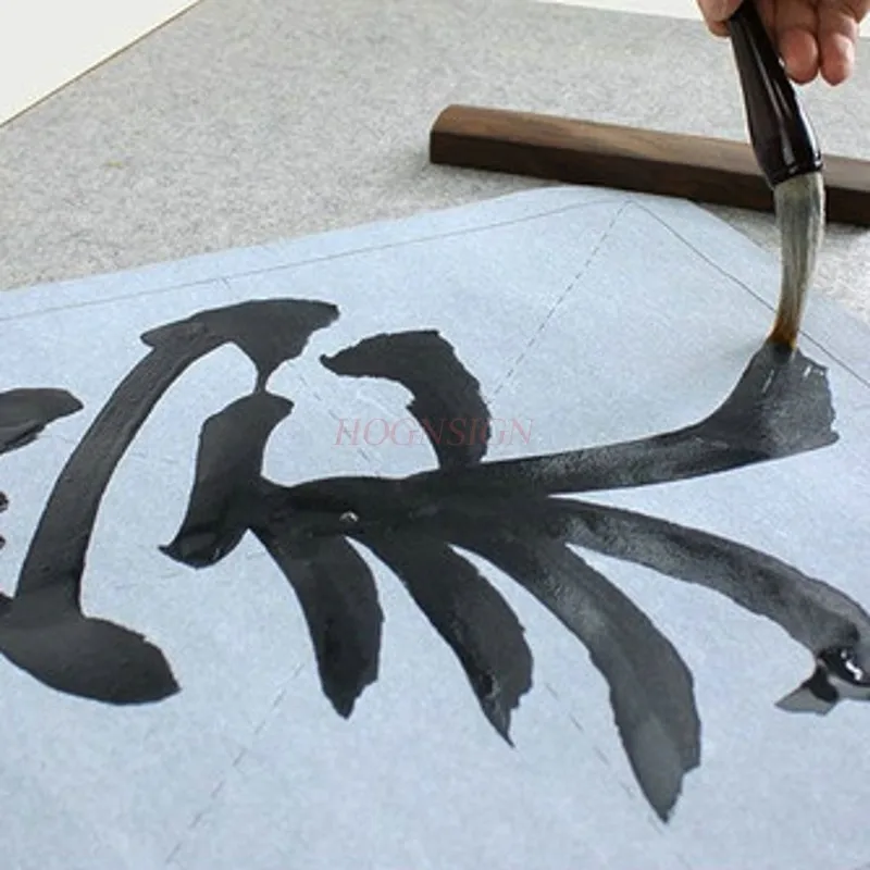 Imitation Xuanshui writing cloth 40*40cm large lattice special blank rice character grid Wanci brush calligraphy adult