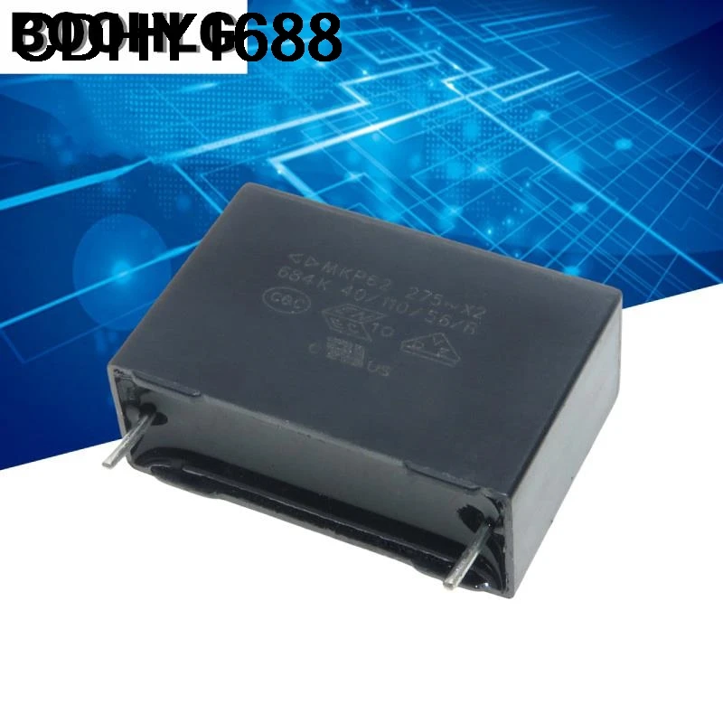 10PCS GD Xiamen Farah MKP62 0.68uf 684 680nf 275v 305v x2 safety film capacitor