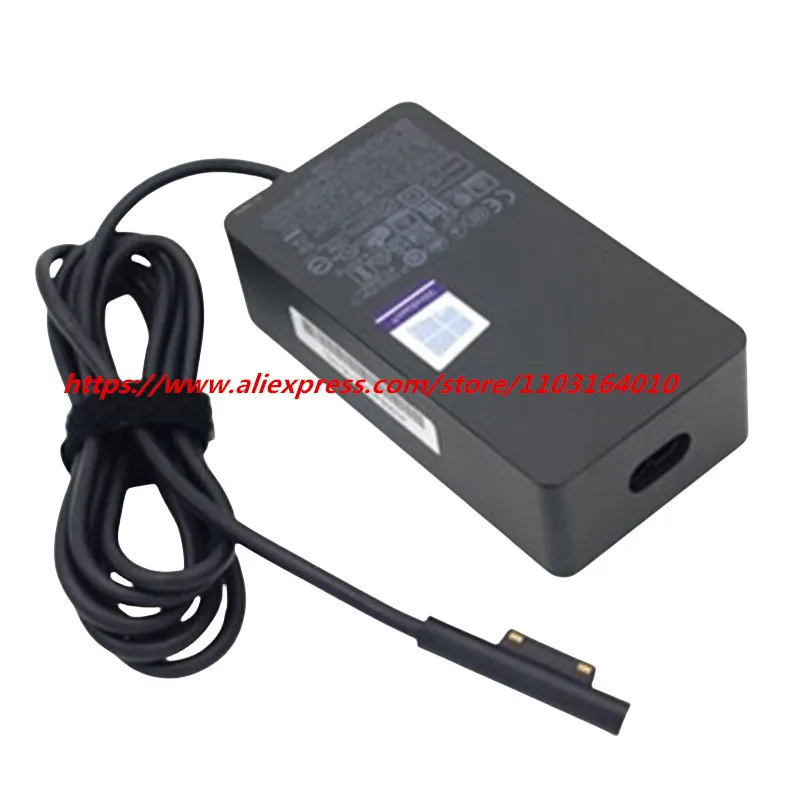 Originele 15V 6.33A oplader voor Microsoft Surface Laptop Surface Book 2 Surface Go Surface Pro 6 7 Pro 5 Pro 4 Pro 3 met 5V 1.5A