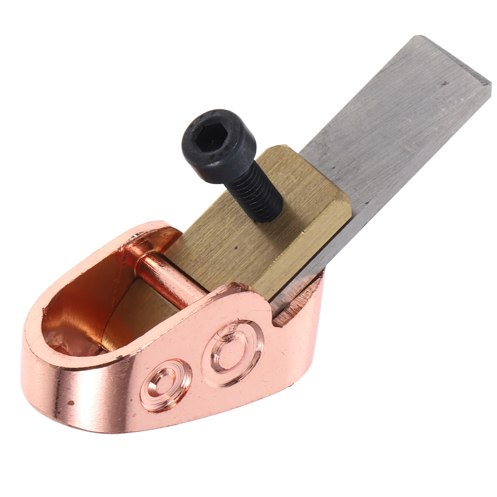 أداة طائرة الإبهام النحاسية عالية اللمعان للكمان فيولا التشيلو Luthier النجارة اليد المسوي كتلة صغيرة طائرة نجار