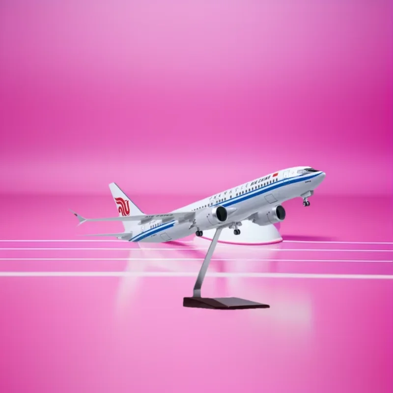 

Airplane Model Aviation 1/85 Scale 47CM Aircraft 737MAX B737 MAX Aircraft Air China Diecast Airplanes Toys Accessorie Gift