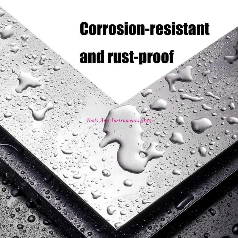 Surty Rusts Resistente Strumento bordi a forma L a 90 gradi per lavorazione del legno professionale C7AC