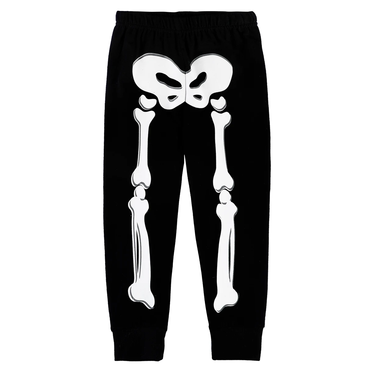 Kids Skeleton Costume Boys Girls Skull Glowing in the Dark Clothes Sets Child Halloween Party Costumes Novetly Cosplay  Outfit