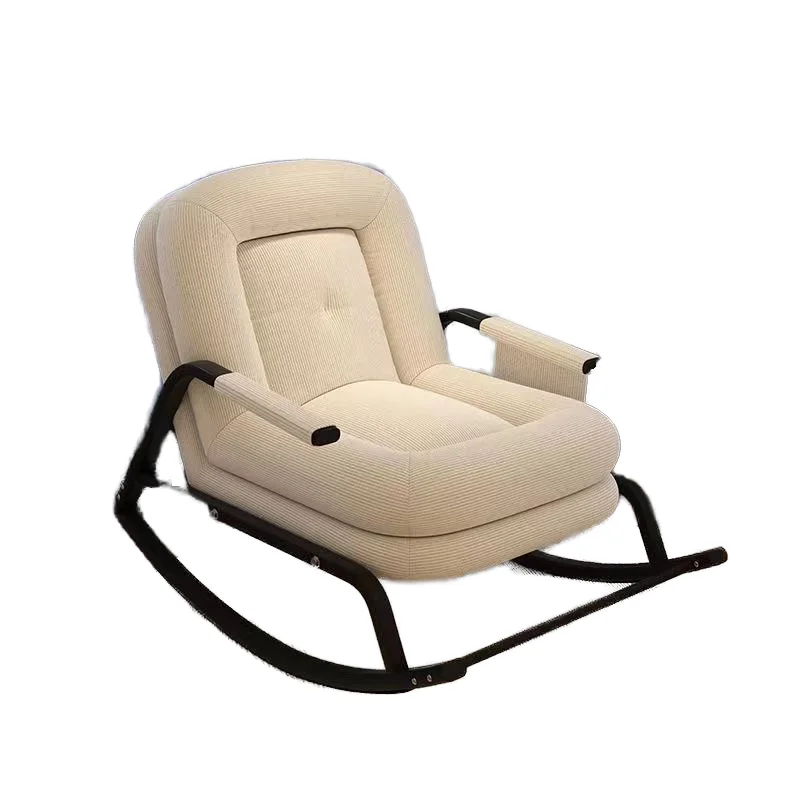 كرسي هزاز متعدد الوظائف، شرفة منزلية، أريكة ترفيهية، كرسي للكبار قابل للتعديل