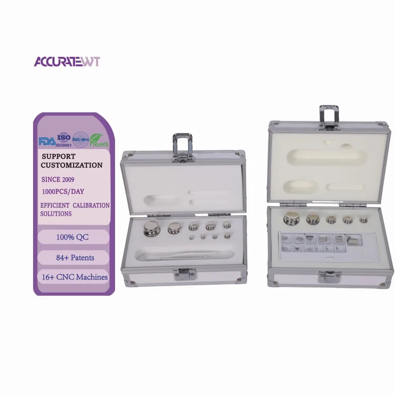 

Лабораторные весы класса F1F2M1 1 мг-100 г, стандартный набор, калибровка из нержавеющей стали, вес, цена