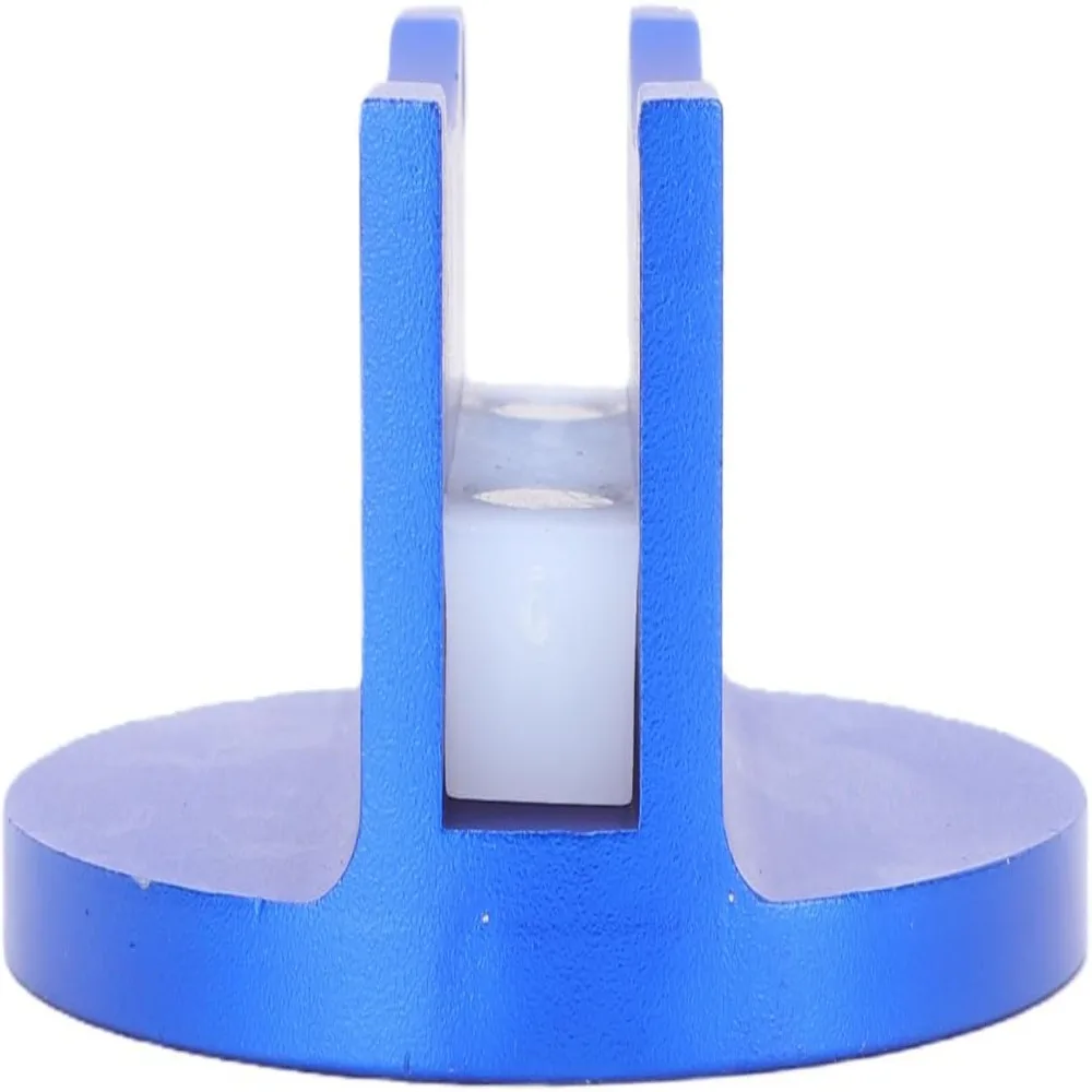 2pcs Universal Fit Magnetic Jack Pad Slotted Design Strong Construction Grooved Jack Pad Pinch Weld Jack Pad For Car Repair