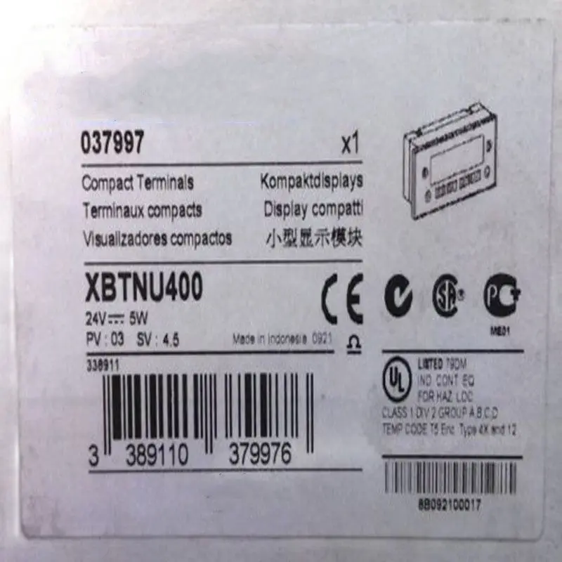 En buenas condiciones Pantalla de texto XBTNU400 En stock