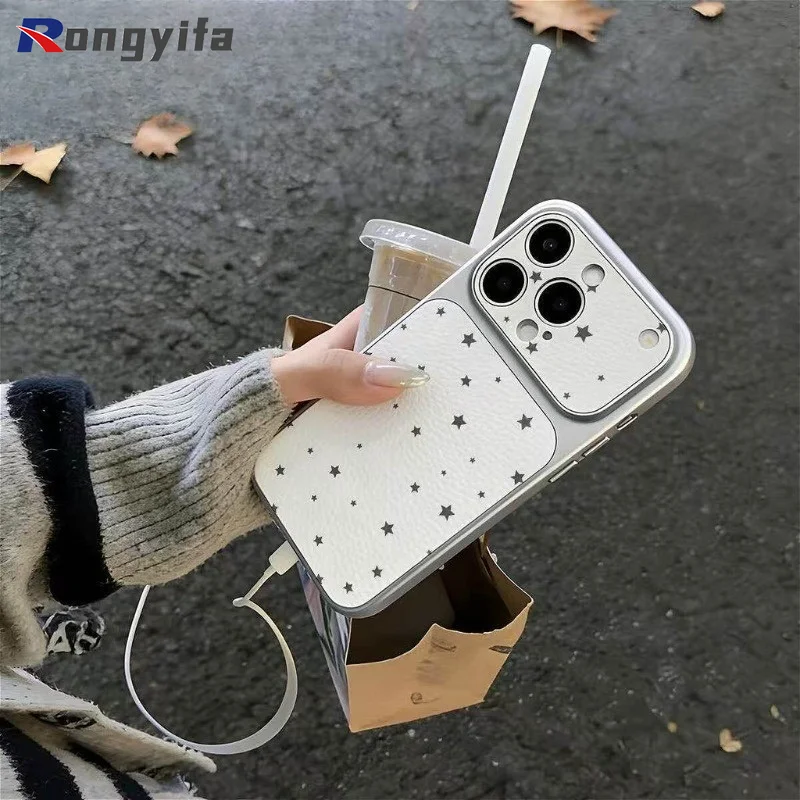 Korean Style Cute Star Phone Case For Samsung Galaxy A37 A36 A35 A34 A33 A32 M32 A31 A20 A26 A25 A24 A23 M22 A21S A20S Cover