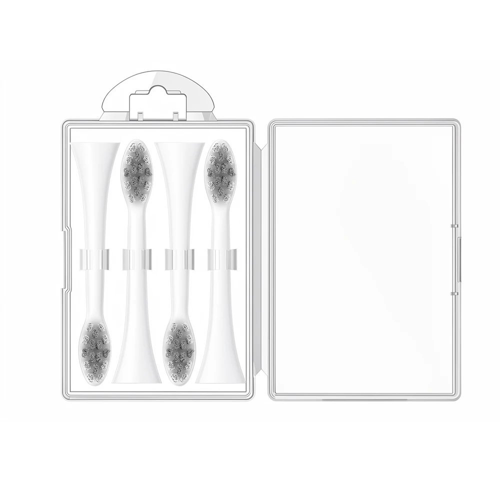 Portable Toothbrush Head Travel Case Compatible with Oral B, iO, Philips Sonicare Electric Toothbrush, Brush Heads Dustproof Box