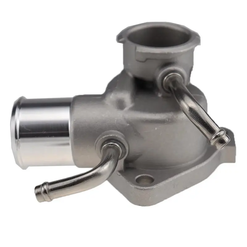 Aluminum Radiator Filler Neck Water Outlet Thermostat Housing Cover 1633154111 16331-54111 For Toyota-T48C