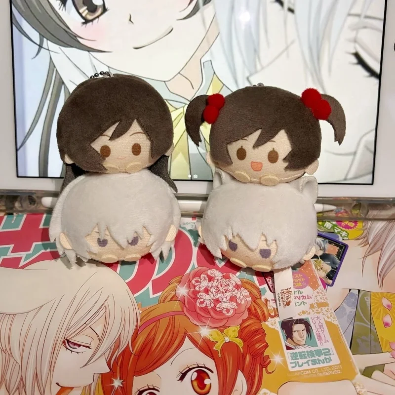 

Original Kamisama Kiss Plush Pendant Floppy Head Nanami Tomoe Mizuki Key Chain Kawaii Anime Plush Doll Gift for Fans