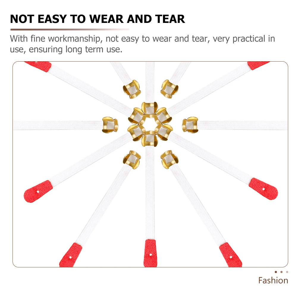 

90 Pcs Piano Climbing Belt Accessories Tuning Hammer Tuner Tools Component Key Rope Pu Professional Strap Head Lever