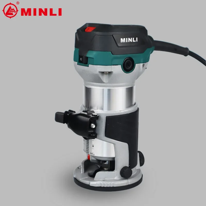 Trim Router Woodworking Slotting Machine Hole Opener Renovation Tool Multifunction Engraver Electric Wood Milling Small