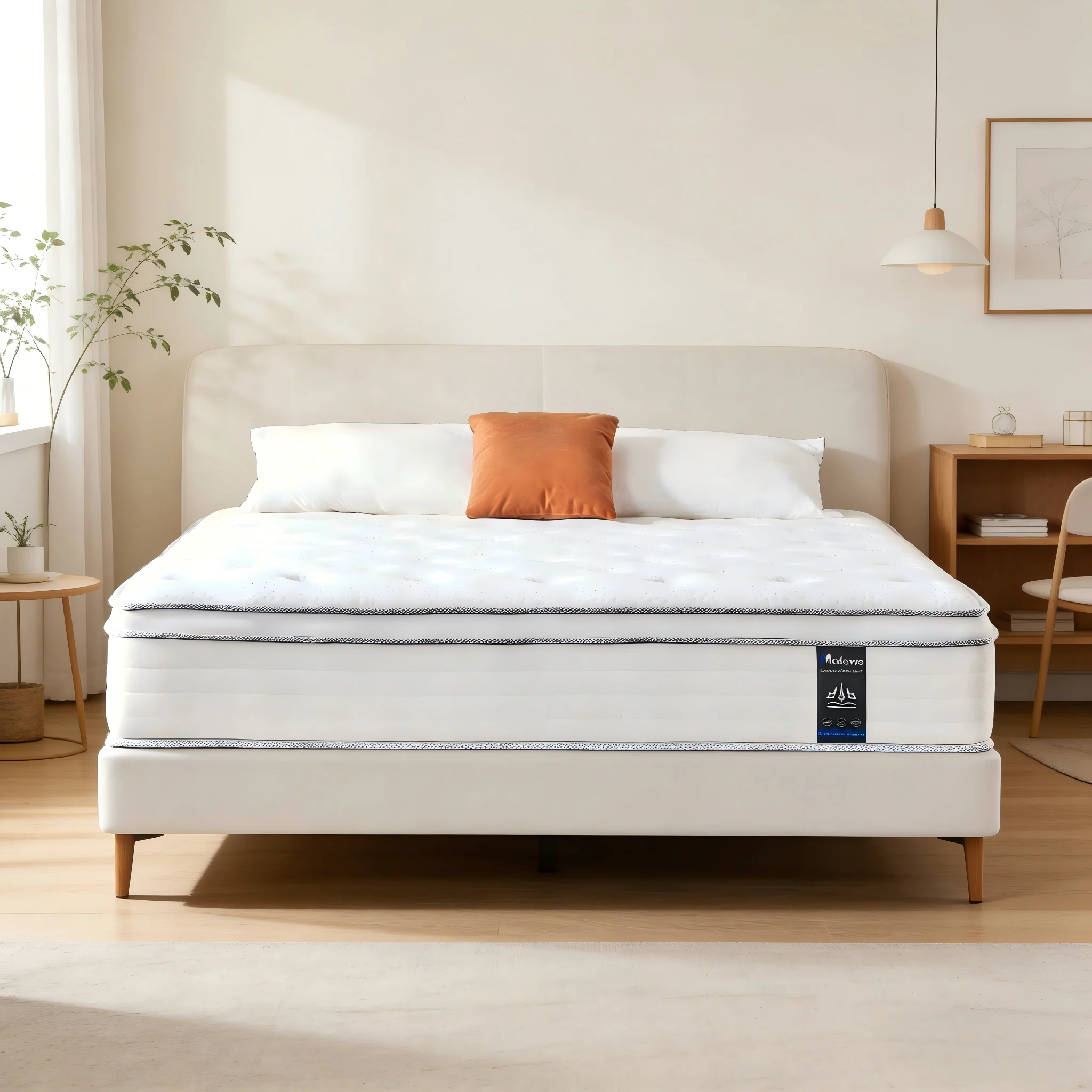 12 Inch Full Size Hybrid Mattresses | Medium Firm and Individual Pocket Springs Motion Isolation