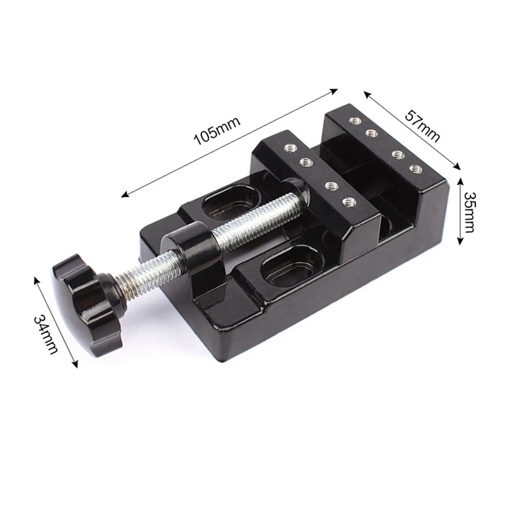 Маленькие Мини тиски, настольные тиски с плоским зажимом, настольные тиски с зажимом, сверлильный пресс, тиски для открывания стола, ручные инструменты «сделай сам» 13, 5 х6, 5 х3, 6 см