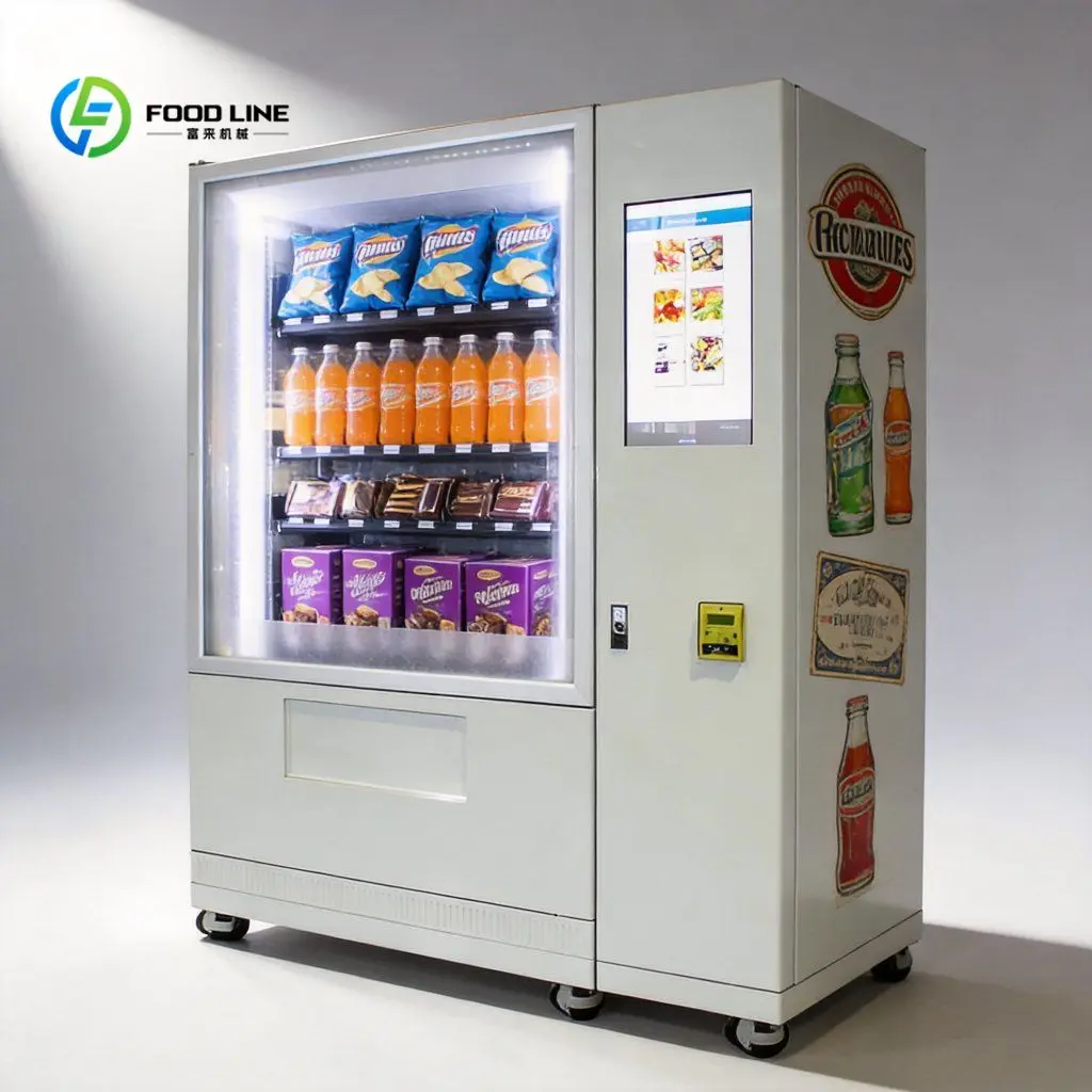 Custom OEM Automatic Multi Countertop Drink Snack Vending Machine Customizable