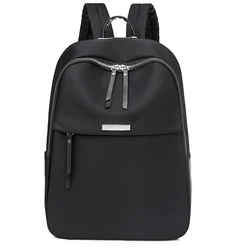Casual Solid Color Travel Backpack Outdoor Lightweight Backpack Simple Large Capacity Fitness Bag Women's Outdoor Travel Bag