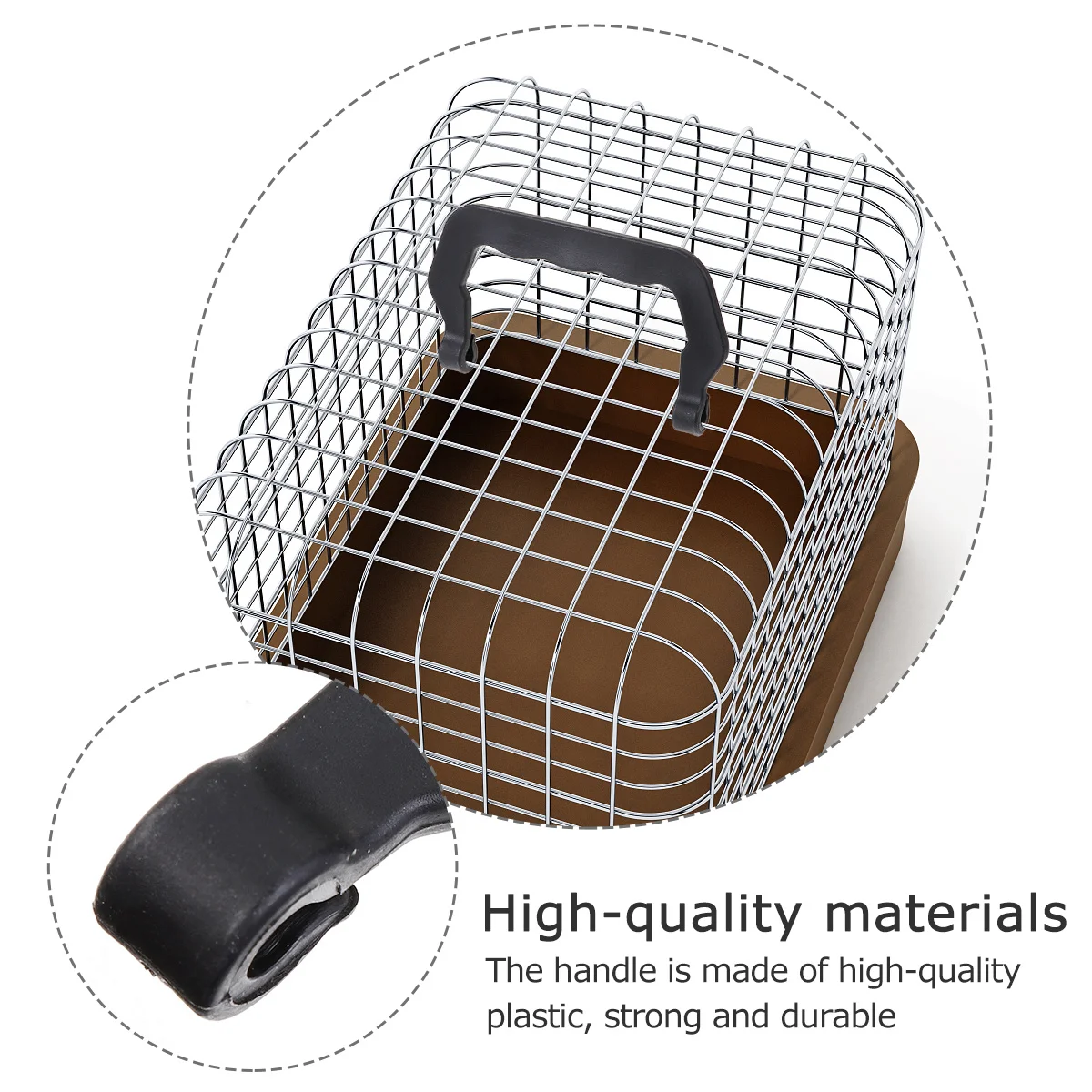 

10pcs Portable Durable For Dog Crate Plastic Lifting Pet Handle For Dog Crate Bird Cage Outdoor Use Cage Handle
