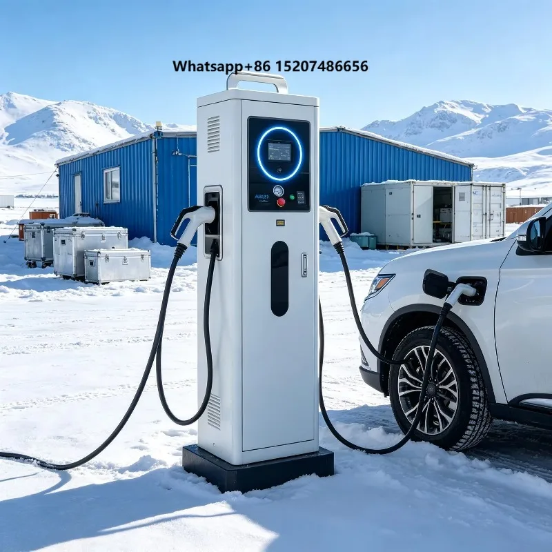 Smart Charging Pile with Over Temperature Protection and Cooling Fan