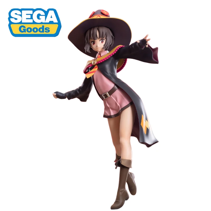 

Genuine Original SEGA Konosuba: An Explosion on This Wonderful World! Megumin Anime Figure PVC 22CM Model Collection Toys Gifts