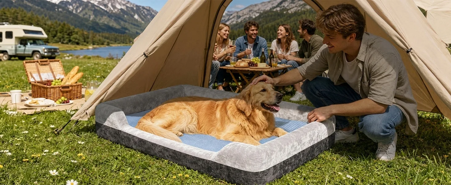 cooling dog bed