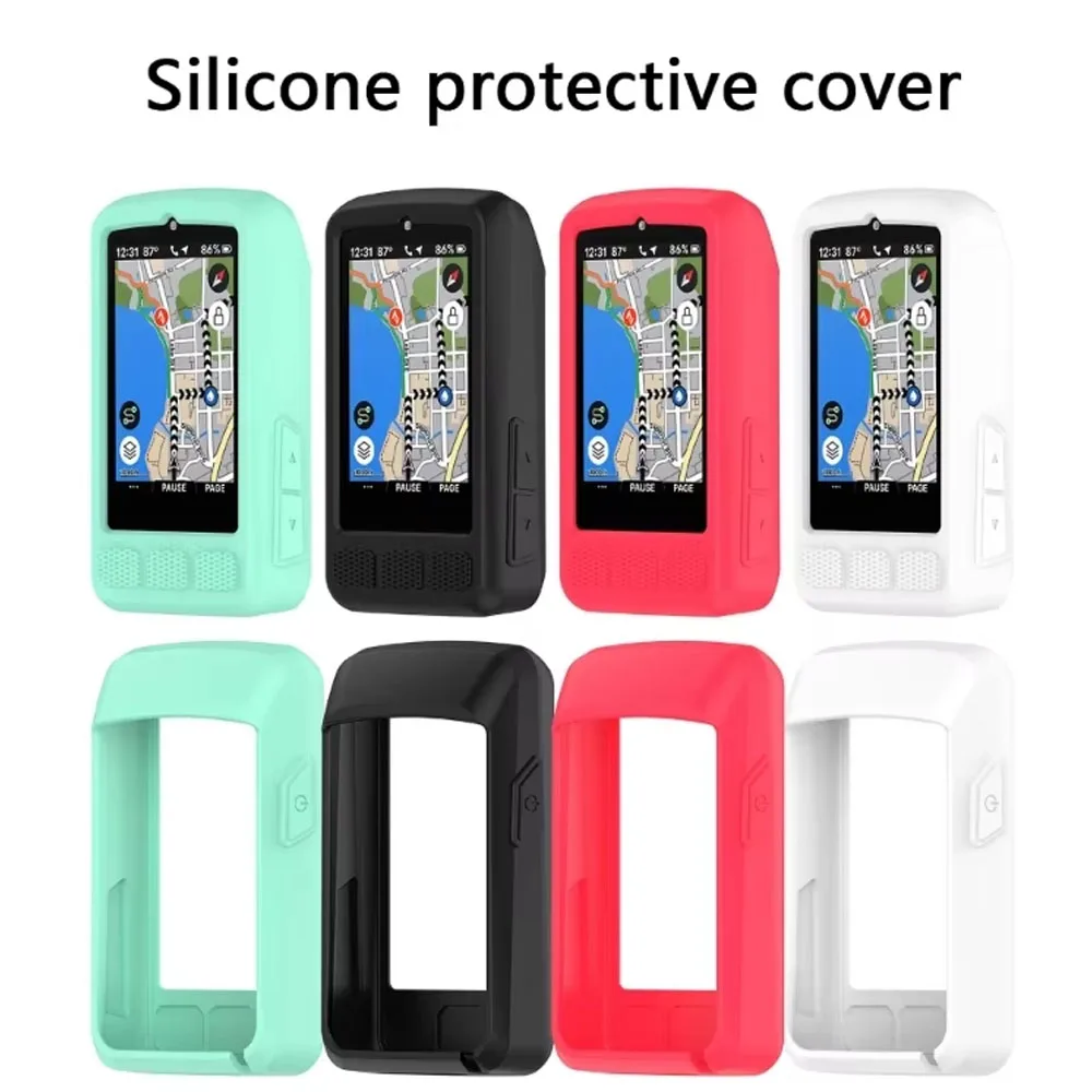 

Silicone Soft Edge Shell Bumper Cover for Wahoo ELEMNT ROAM 3/ROAM v3 Scratch-resistant Dustproof Protective Skin Accessories