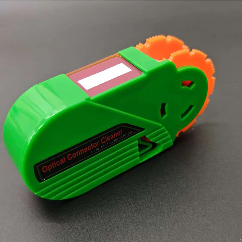 KCC-600 Fiber Optical Cleaner Kassette SC/FC/LC/ST Fiber Wiping Tool FTTH Optic Fiber Cleaner Tools