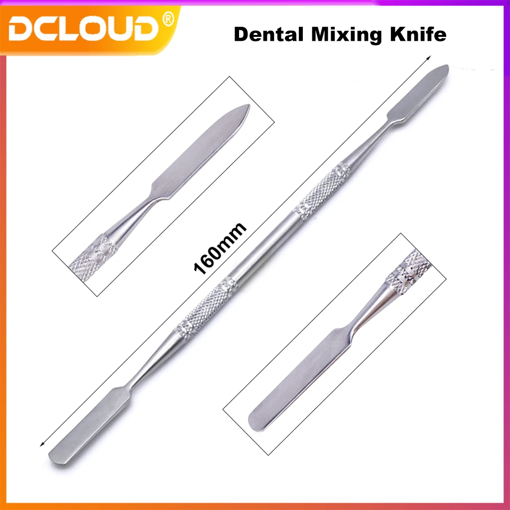 

1Pc Dental Mixing Spatula Mixing Knife Lab Restorative Double Ended Instrument Tool Sculpting knife Dentist Tools