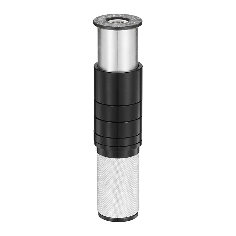 Adjustable Bicycle Stem Increaser Inner Diameter 24 6mm 25 4mm Height Increase 5mm to 50mm Includes Washers for Custom Fit